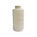 Trico HDPE Oil Sampling Sample Bottle with White Polypropylene Foam Lined 38-400 Cap, 16 oz Capacity, Natural