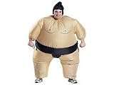 Sparmeile 25795 - Aufblasbares Kostüm Sumo Ringer, Fasching, Karneval