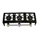 Cast Iron Triple Burner Propane Stove