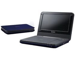  : Sony - DVP-FX720 portable DVD player in blue