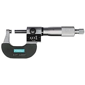 Fowler Digit Counter Micrometer with Insulated Frames - 0-25mm FOW72-224-009