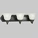 Bath & Vanity- Three LIght- Forged Bronze