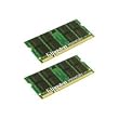 Kingston ValueRAM 2GB Kit (2x1GB) 667MHz DDR2 SoDIMM Notebook Memory KVR667D2K2SO/2GR (Retail)