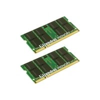 Kingston ValueRAM 4GB Kit 667MHz DDR2 SoDIMM Notebook Memory KVR667D2K2SO 4GR (Retail)