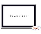 Masterpiece Tuxedo Black Thank You Note - 50 Cards/ 50 Envelopes