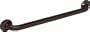 CRL 24" Oil Rub Bronze Grab Bar