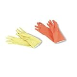 Flock-Ln Ltx Glove Lg 12 In 18-20 Mil Yel Dz