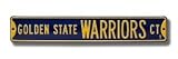 Golden State Warriors Court Street Sign