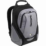 Case Logic LNB-15 Sport Backpack Black Silver Air-Flow Channels Four Zippered Compartments