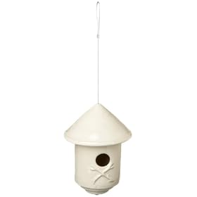 Habita Birdhouse Branches White by 