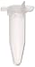 Chemglass CLS-4300-T0B Polypropylene CLIKLOK Micro Centrifuge Tube with Pick-Up Tab and Flat Cap, Blue, 1.5mL Capacity, 2000g RCF (Pack of 500)