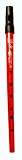 Produkt-Bild: Clarke Pennywhistle TIN WHISTLE Stimmung D rot -- die beliebte Whistle vom Originalhersteller aus England mit Grifftabelle und Noten zu 4 Songs