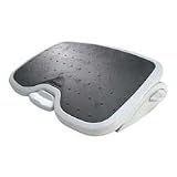 Solemate Plus Adjustable Footrest, 21w x 14d, Gray