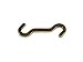 Enclume EX-5-BP 5-Inch Extension Hook, Brass