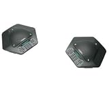 Maxattach Wireless Dual Unit Conference Phone 150 Foot Signal Range Easy Setup by Clear One