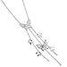 Sterling silver butterfly necklace