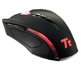 Thermaltake eSPORTS MO-BEL001DT Laser Gaming Mouse Customized Laser Gaming Mouse for MMORPG or RTS Game Type