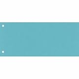 Produkt-Bild: 5star Trennstreifen 10.5x24cm 170g/qm Karton blau VE=100 St&uuml;ck