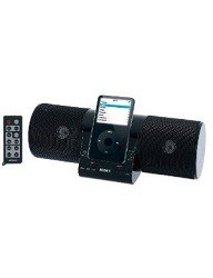 Jensen JISS-20 Black iPod MP3 Dock Docking Speaker Station w/FM Radio