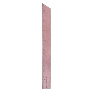 Charles Leonard Inc. Ruler, 0.12 Inch Increments, 77558)