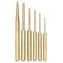 Solid Brass Pin Punch Set, 6 Pc.