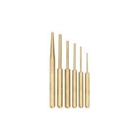 Solid Brass Pin Punch Set, 6 Pc.
