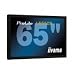 Iiyama ProLite T6560MTS-B1 165,1 cm (65 Zoll) Touchscreen-Monitor (2x HDMI, DVI-D, VGA, 8ms Reaktionszeit)