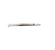 TWEEZER FORCEPS SMOOTH ELONGATED 6" WITH GUIDE PIN