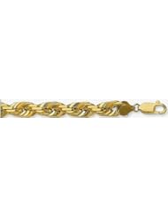10mm Diamond Cut Rope Chain 20"