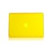 TopCase® O Rubberized Yellow Hard Case Cover for Macbook White 13
