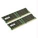 2GB Kit (2 x 1GB) DDR PC2700 Unbuffered Non-ECC 184-PIN DIMM - CT2KIT12864Z335