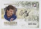 2010-11 ITG Decades 1980s Autographs #ABBK - Barry Beck