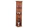 Wine Cellar Innovations Designer Series Collection Premium Redwood with Dark Walnut Stain Quarter Round Display Shelf 72x13x13-in.
