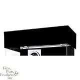 Clear-for-Life Black Acrylic Canopy for 90 Gallon 48in x 18in Aquarium