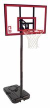 Spalding 77351 Portable Basketball System - 44 Polycarbonate Backboard