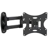 Brateck 17-37 Inch Flat Screen Wall Mount TV Bracket Swivel With Adjustable 20 Degree Tilt