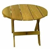 Bear Chair BC02C Cedar, 28 Inch Folding Side Table