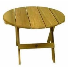 Bear Chair BC02P Pine 28 Inch Folding Side Table by Bear Chair