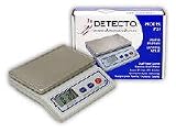 Detecto PS-4 Digital Portion Control Food Scale, 4 lb / 2000 g x 0.1 oz / 1 g