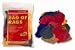 421/2PC 1/2# COLOR BAG OF RAGS SIZE:8 OZ. BAG