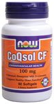 NOW CoQsol CF CoENZYME Q10 100 MG - SOFTGELS