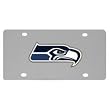 Seattle Seahawks Logo License Plate - NFL Football Fan Shop Accessories