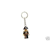 Lego Pirate Captain Keychain