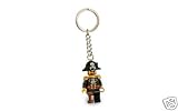 Lego Pirate Captain Keychain