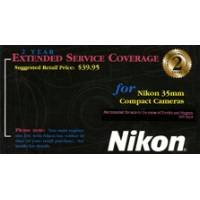 Nikon 2 Year Extended Service Coverage (ESC) for 35mm Compact Cameras