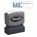 SHA1820 - Title Stamps,Faxed By,Impression 1/2x1-5/8,Blue