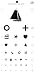 KINDERGARTEN EYE CHART PLASTIC