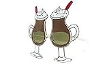 Fun and Funky Irish Coffee Coctail Party Sunglasses