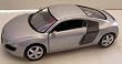 Kinsmart 1/36 Scale Diecast Audi R8 in Color Silver
