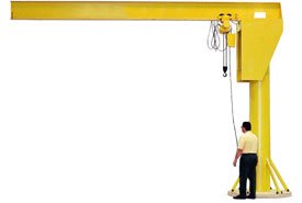 Heavy Duty Floor Crane 2000 Lb. Capacity